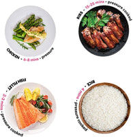 7-in-1 Electric Pressure Cooker Duo, Sterilizer, Slow Cooker, Rice Cooker, Steamer, Saute, Yogurt Maker, and Warmer - Eco Trade Company