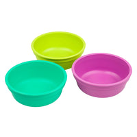 3pk 12 oz. Bowls, Made from Eco-Friendly Heavyweight Recycled Milk Jugs and Polypropylene, Made in USA - Eco Trade Company