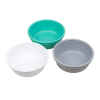 3pk 12 oz. Bowls, Made from Eco-Friendly Heavyweight Recycled Milk Jugs and Polypropylene, Made in USA - Eco Trade Company