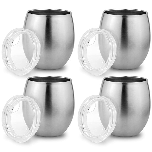 Stainless Steel Small Tumbler with Lid - Eco Trade Company