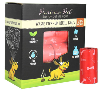 Pet Dog Poop Bags for Dogs – Refill Rolls – Unscented Eco-Friendly - Eco Trade Company