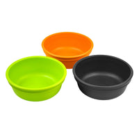 3pk 12 oz. Bowls, Made from Eco-Friendly Heavyweight Recycled Milk Jugs and Polypropylene, Made in USA - Eco Trade Company