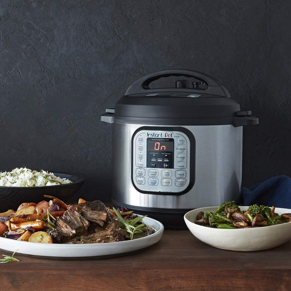  Instant Pot Duo 7-in-1 Mini Electric Pressure Cooker, Slow Rice  Cooker, Steamer, Sauté, Yogurt Maker, Warmer & Sterilizer, Includes Free  App with over 1900 Recipes, Stainless Steel, 3 Quart: Home 