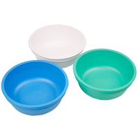 3pk 12 oz. Bowls, Made from Eco-Friendly Heavyweight Recycled Milk Jugs and Polypropylene, Made in USA - Eco Trade Company