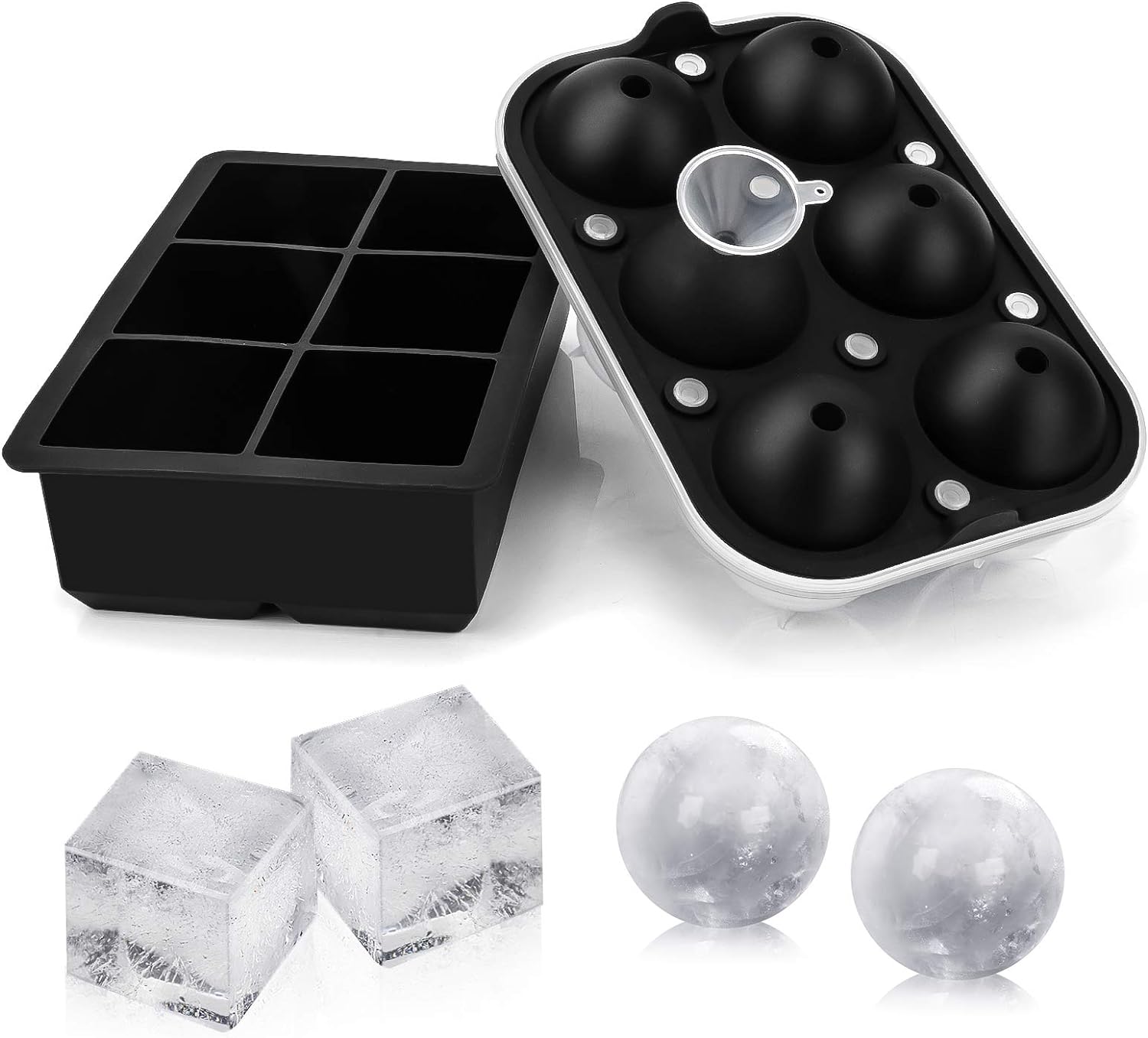 Ice Ball Mold Frozen Ice Cube Whiskey Mold Multi-purpose Ice TrayIce Ball  Used For Cocktails