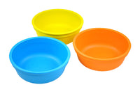 3pk 12 oz. Bowls, Made from Eco-Friendly Heavyweight Recycled Milk Jugs and Polypropylene, Made in USA - Eco Trade Company
