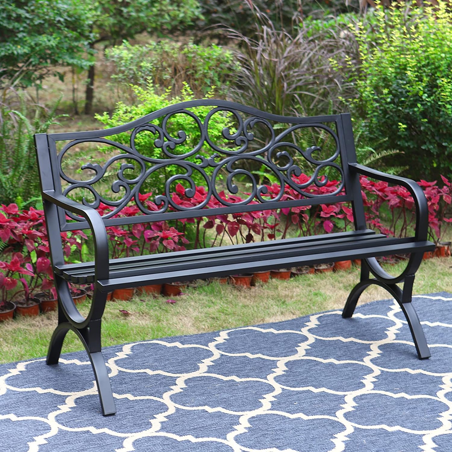 Bench Trade 50 Inches Outdoor Garden Bench – Eco Trade Company