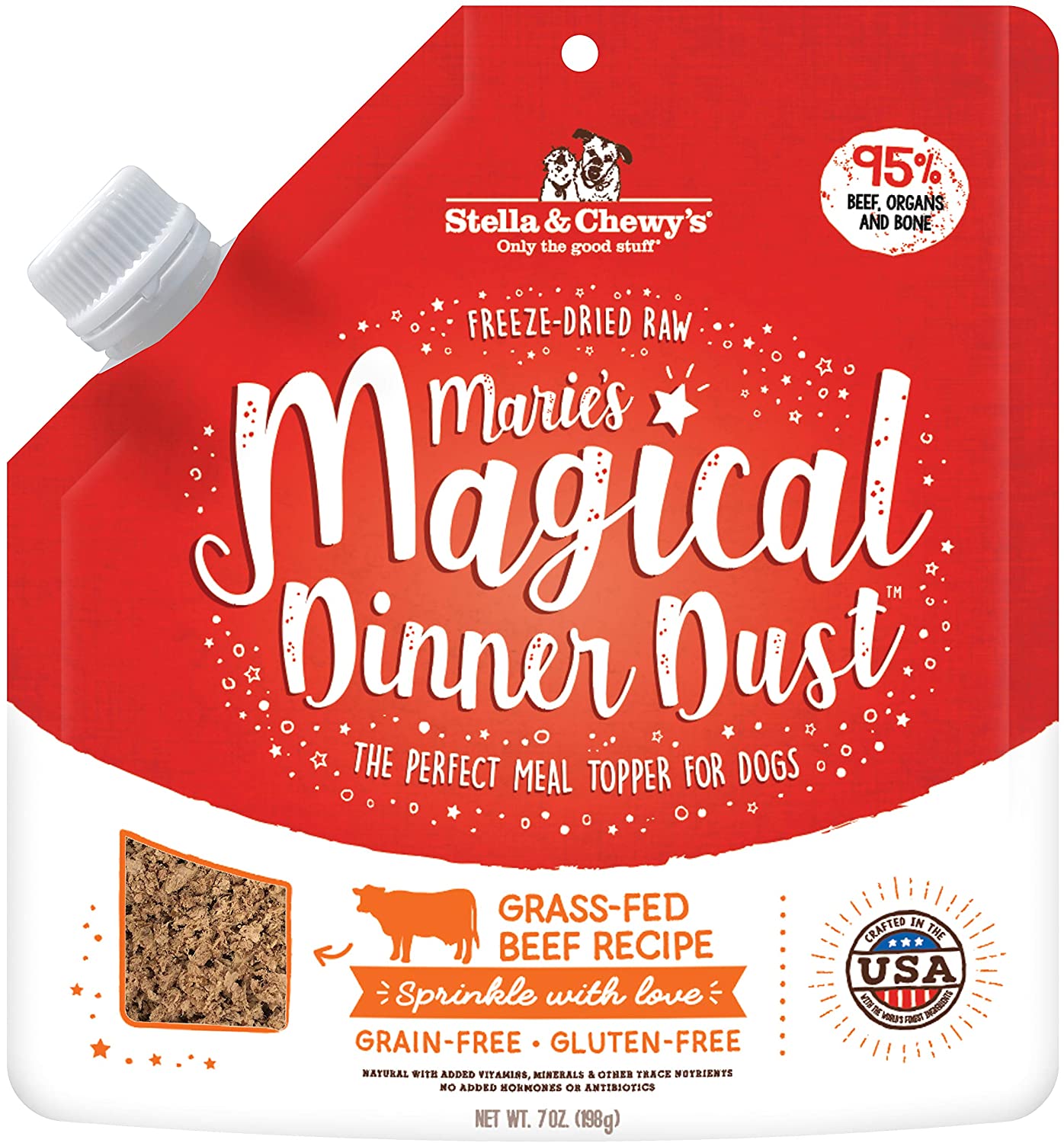 Freeze-Dried Raw Magical Dinner Dust for Dogs Made in USA - Eco Trade Company