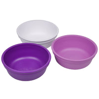 3pk 12 oz. Bowls, Made from Eco-Friendly Heavyweight Recycled Milk Jugs and Polypropylene, Made in USA - Eco Trade Company