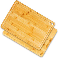 Mom's Kitchen • Oganic Bamboo Cutting Board – Salmon Olive