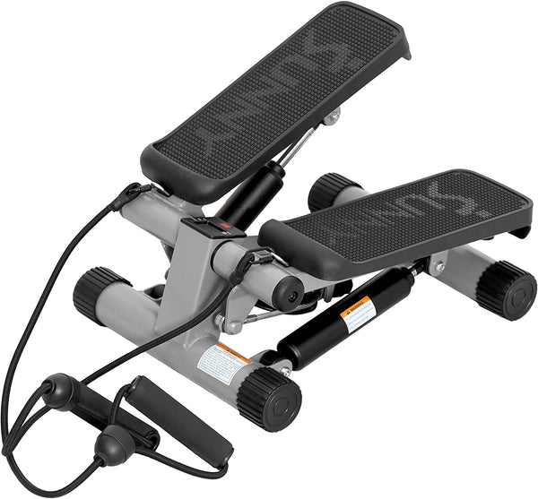 Health & Fitness Mini Stepper Exercise Equipment with Resistance Bands