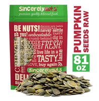 Sincerely Nuts - Raw Shelled Pepitas Pumpkin Seeds (Unsalted) - Eco Trade Company