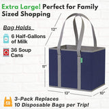 Reusable Grocery Shopping Box Bags - Eco Trade Company