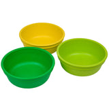 3pk 12 oz. Bowls, Made from Eco-Friendly Heavyweight Recycled Milk Jugs and Polypropylene, Made in USA - Eco Trade Company