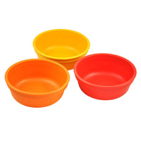 3pk 12 oz. Bowls, Made from Eco-Friendly Heavyweight Recycled Milk Jugs and Polypropylene, Made in USA - Eco Trade Company
