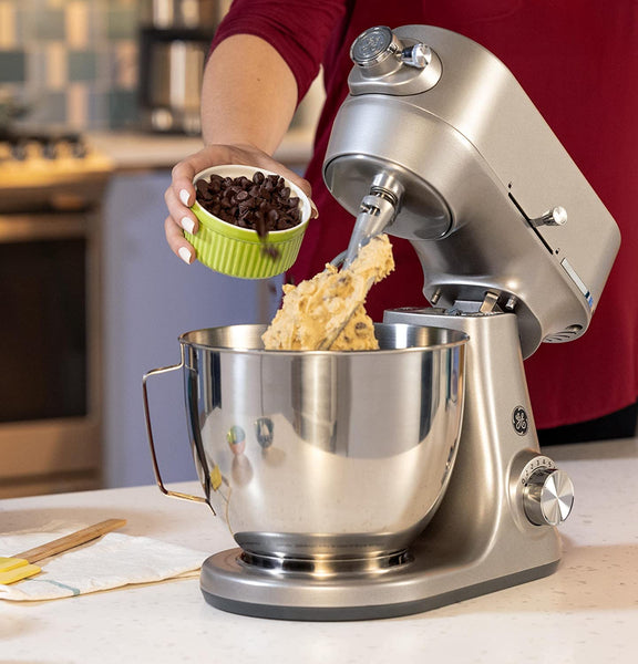 Stand Mixer, COKLAI Electric Mixer, Tilt-Head Dough Mixer with 7.3-Quart  Stainless Steel Bowl, Dough Hook, Flat Beater, Wire Whisk and Splash Guard