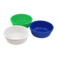 3pk 12 oz. Bowls, Made from Eco-Friendly Heavyweight Recycled Milk Jugs and Polypropylene, Made in USA - Eco Trade Company