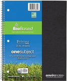 Recycled Spiral Notebook 11" x 9" 80 Sheets, Made in USA - Eco Trade Company