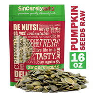 Sincerely Nuts - Raw Shelled Pepitas Pumpkin Seeds (Unsalted) - Eco Trade Company