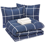 7 Piece Lightweight Microfiber Comforter Bedding Set - Eco Trade Company