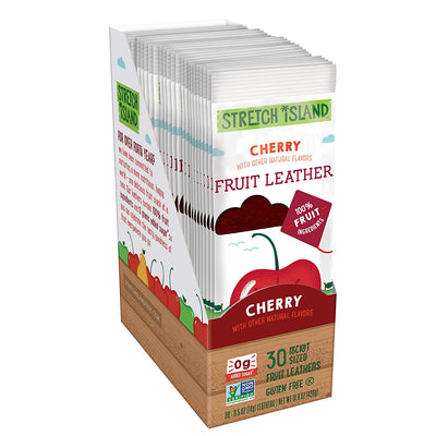 Fruit Leather, 0.5 Ounce Leathers, 30 Count - Eco Trade Company
