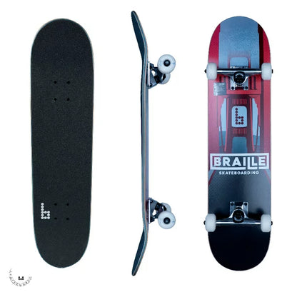 Skateboard with 7-Ply Maple Deck, and Abec-7 Bearings 31 x 7.75 Inches. - Eco Trade Company