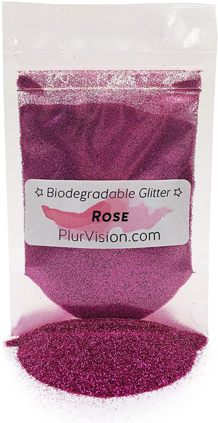 Biodegradable Glitter 1/4 Ounce - Made from Plant Cellulose, Earth Friendly, Perfect for Body, Cosmetics, Crafts, DIY, Face Paint Made in USA - Eco Trade Company