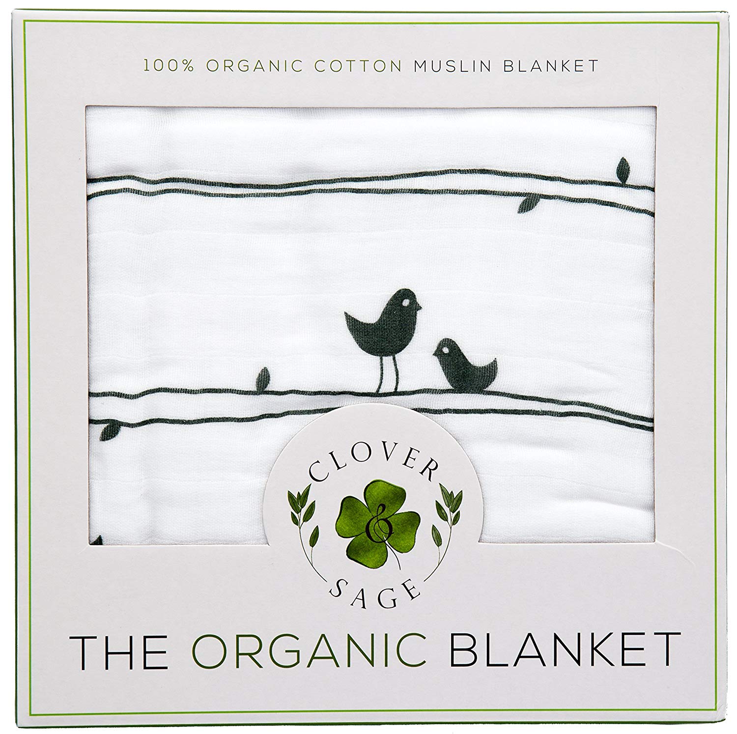 Organic Muslin Baby Toddler Blanket - Eco Trade Company