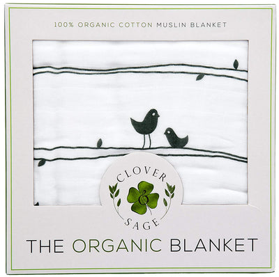 Organic Muslin Baby Toddler Blanket - Eco Trade Company