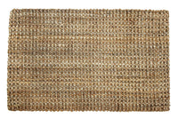 Jute Area Rug Hand Woven by Skilled Artisans, 100% Natural - Eco Trade Company