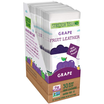 Stretch Island Original Fruit Leather, Strawberry, 0.5 Ounce Leathers, 30 Count - Eco Trade Company