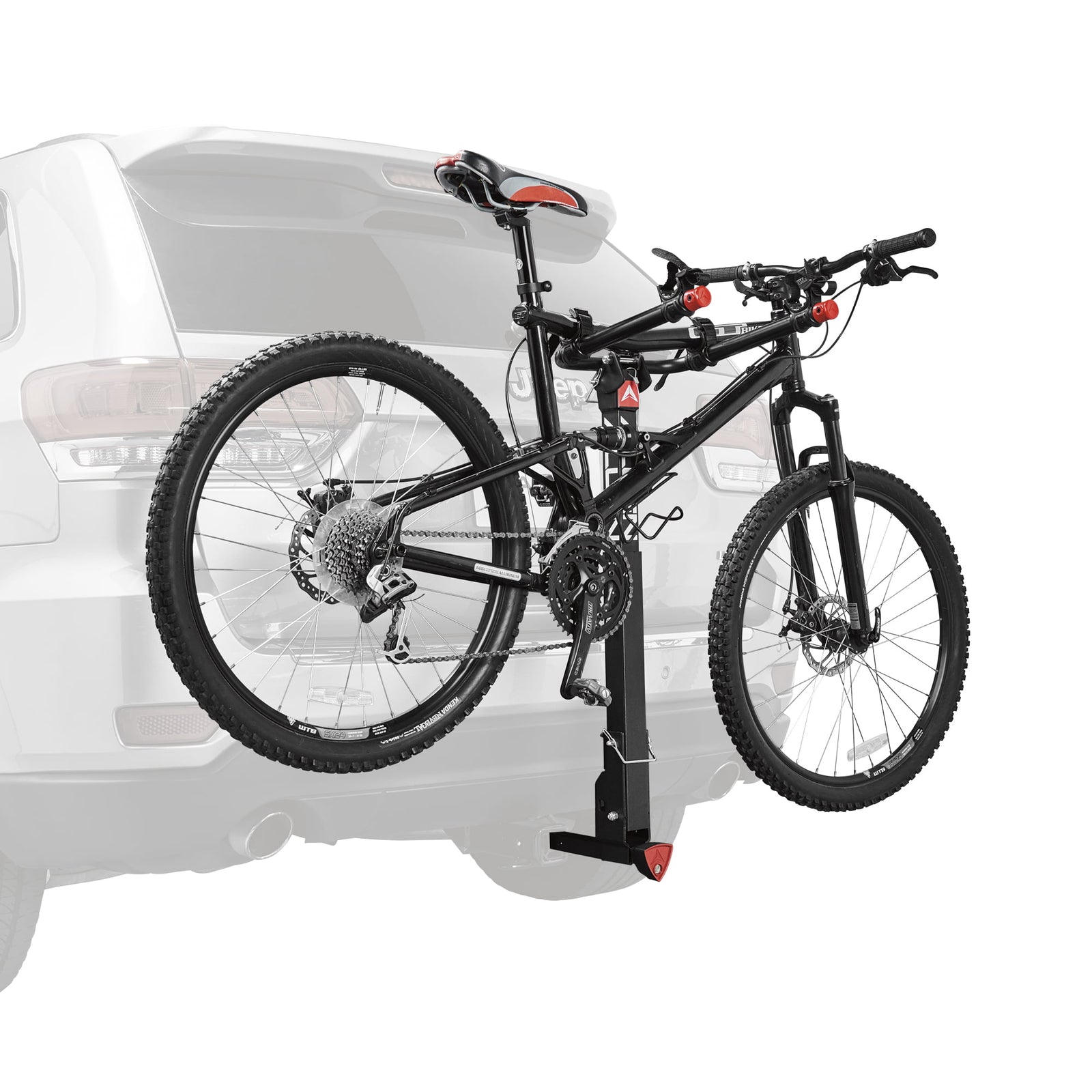 Quick Release 2-Bicycle Hitch Mounted Bike Rack Carrier – Eco Trade Company