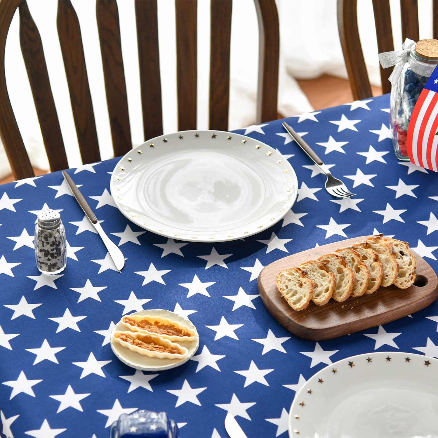 Patriotic 4th of July Tablecloth - Eco Trade Company